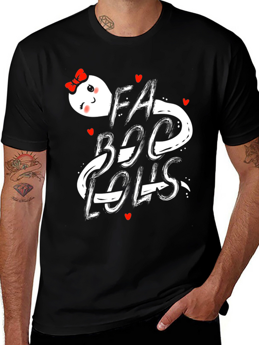 Fabulous Ghost Graphic T-Shirt - Halloween
