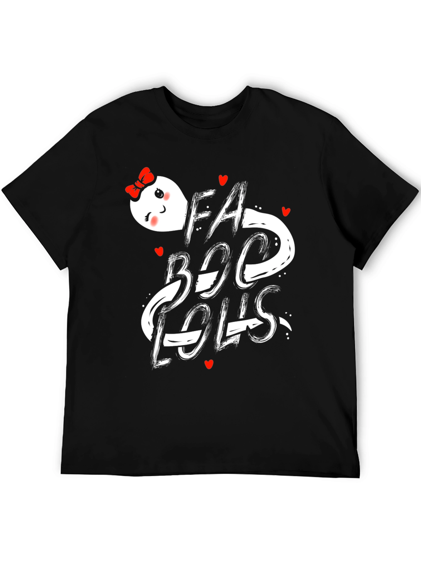 Fabulous Ghost Graphic T-Shirt - Halloween