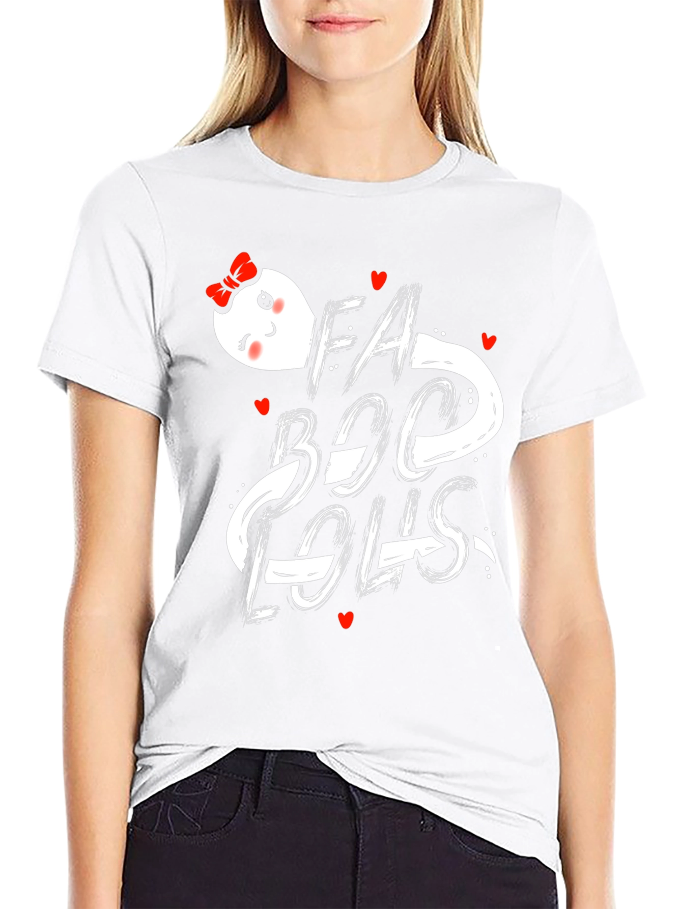 Fabulous Ghost Graphic T-Shirt - Halloween