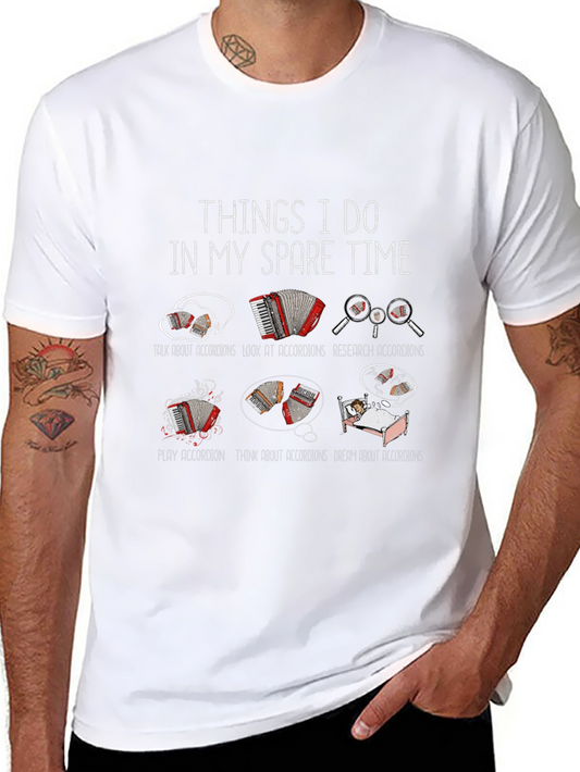Accordion Lovers T-Shirt - Spare Time Activities