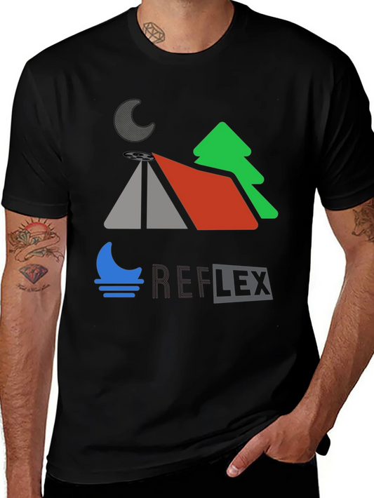 Reflex Graphic Tee - Night Camping Design