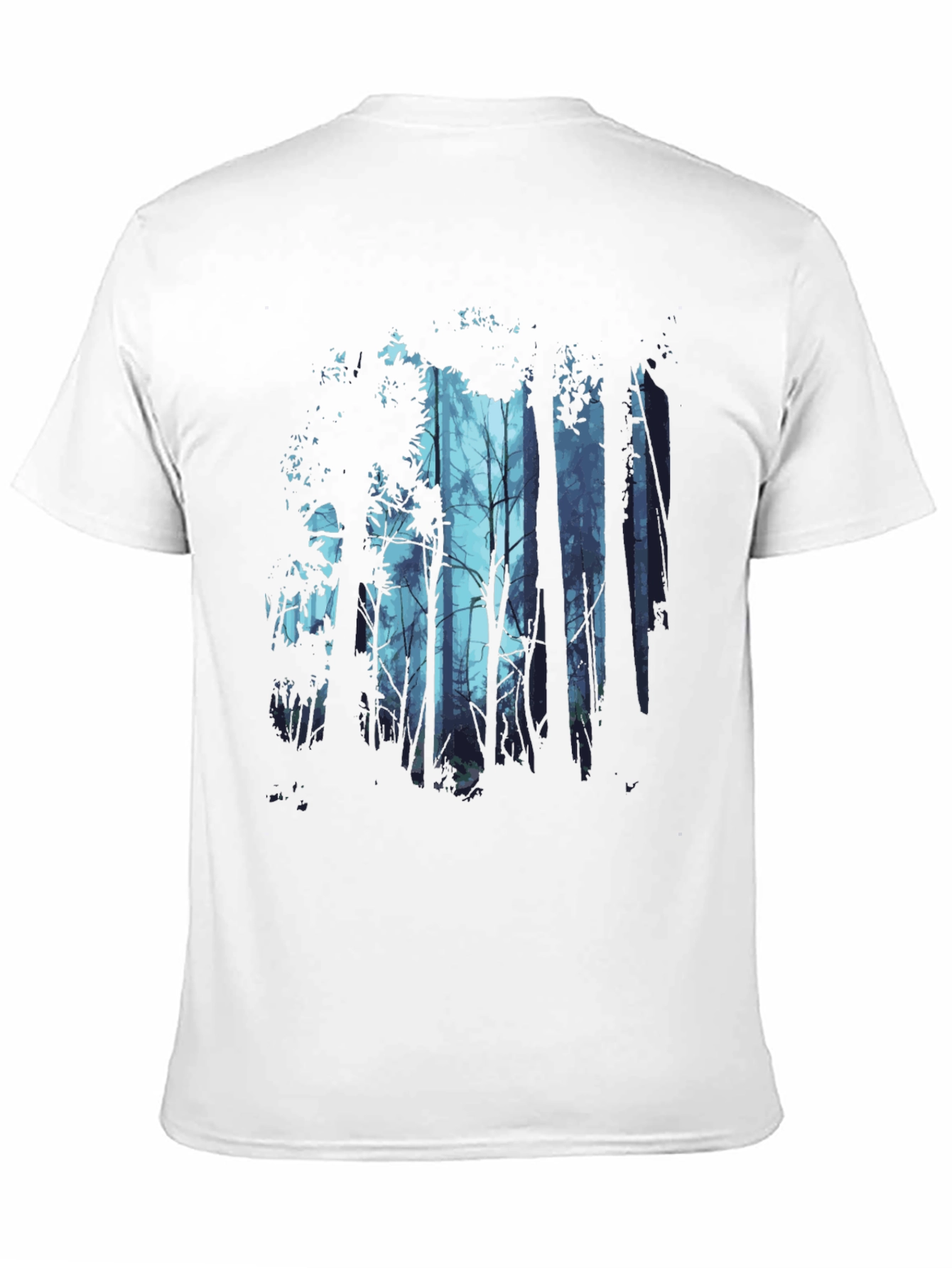 Mystic Forest Graphic Tee - Mens Black T-Shirt
