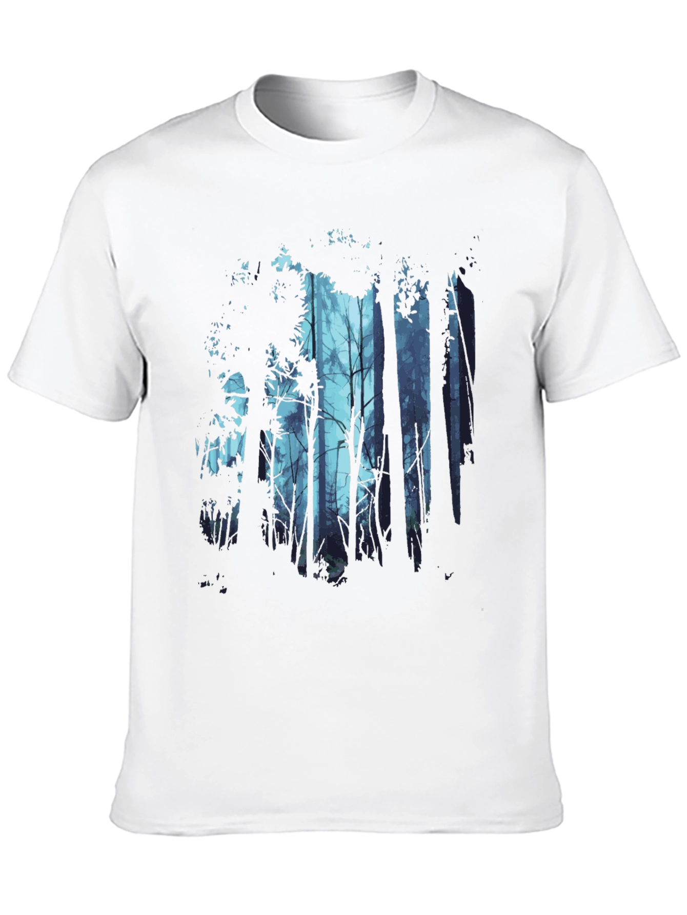 Mystic Forest Graphic Tee - Mens Black T-Shirt