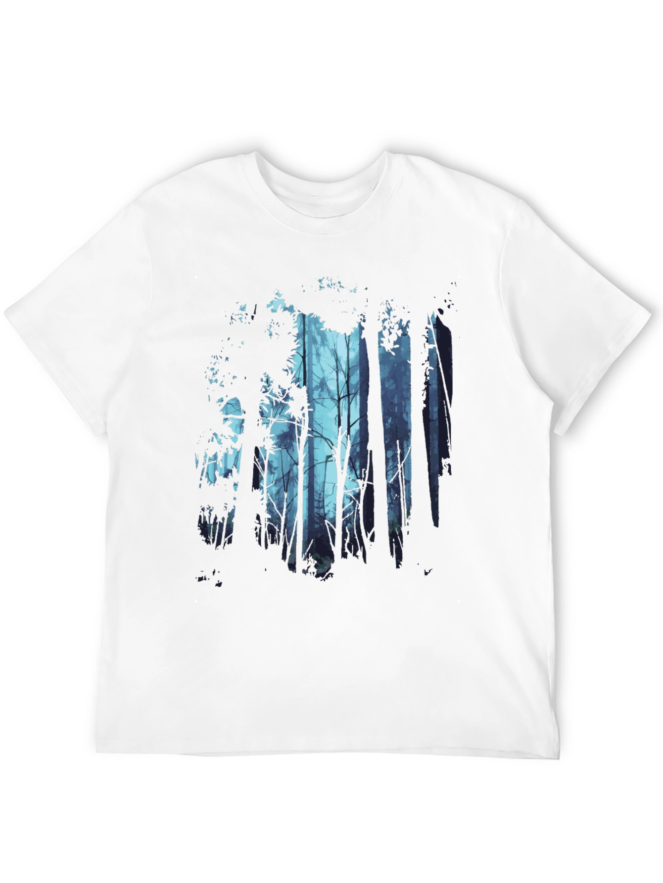 Mystic Forest Graphic Tee - Mens Black T-Shirt