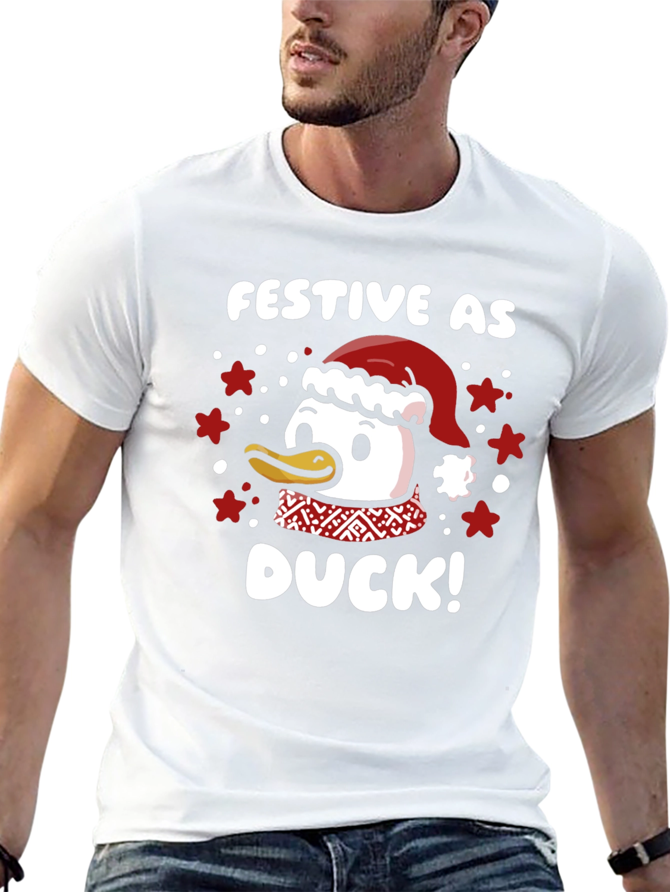 Festive Duck Christmas T-Shirt