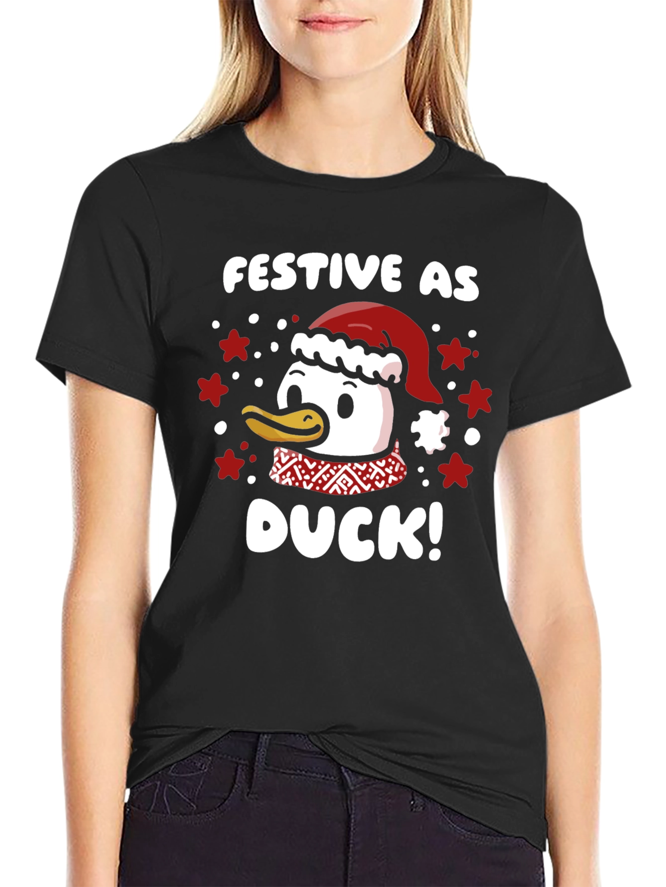 Festive Duck Christmas T-Shirt