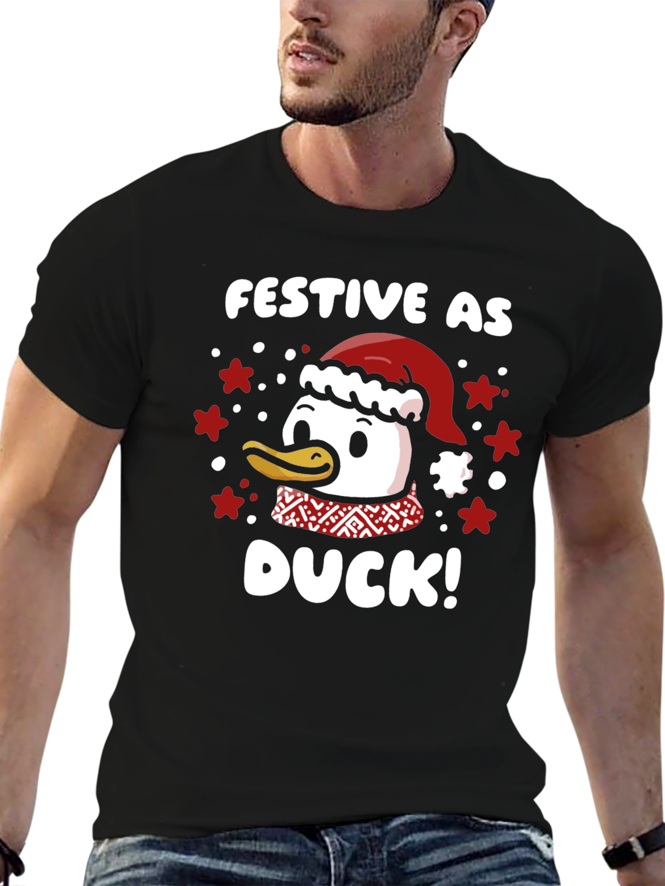 Festive Duck Christmas T-Shirt