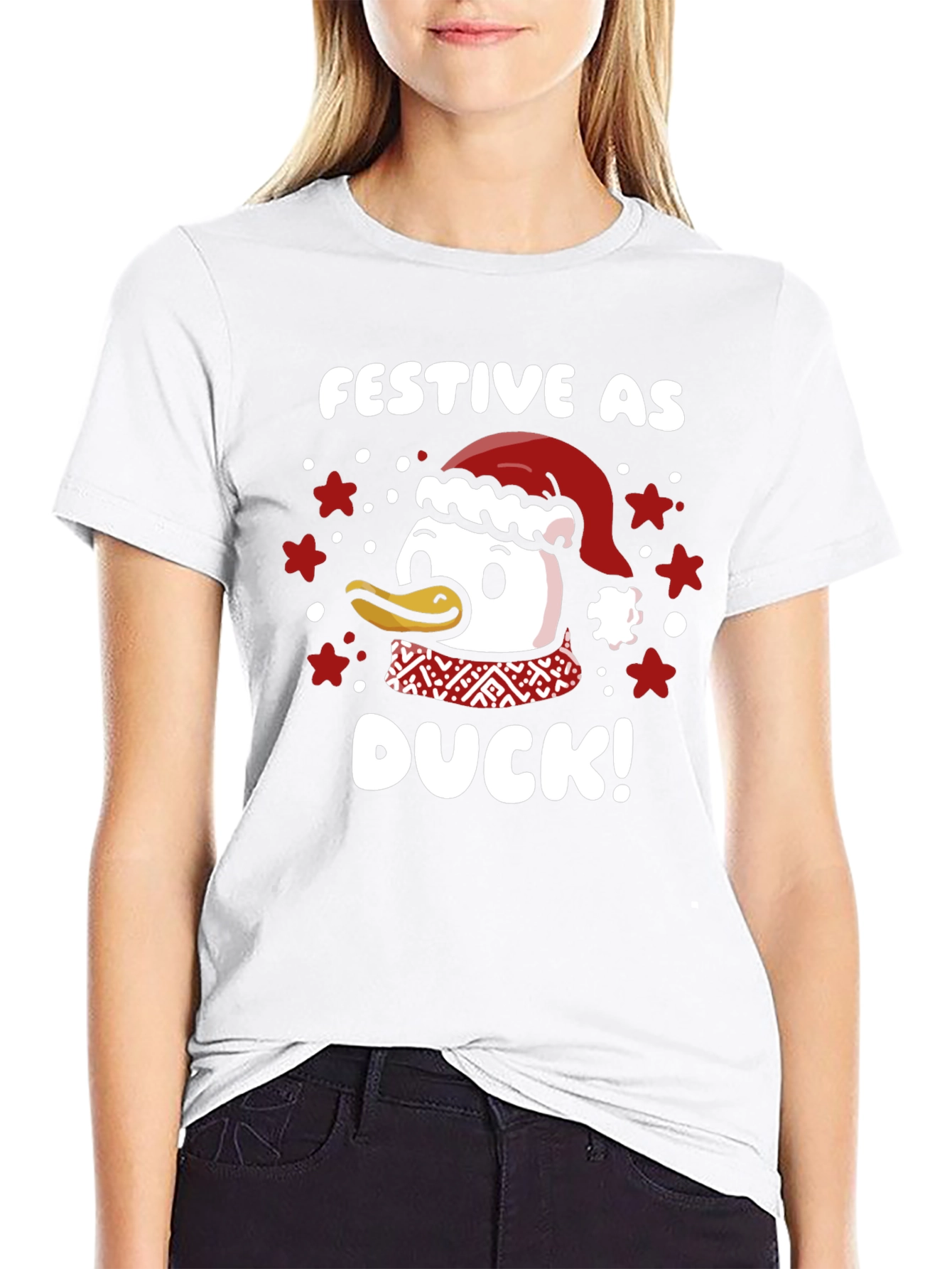 Festive Duck Christmas T-Shirt