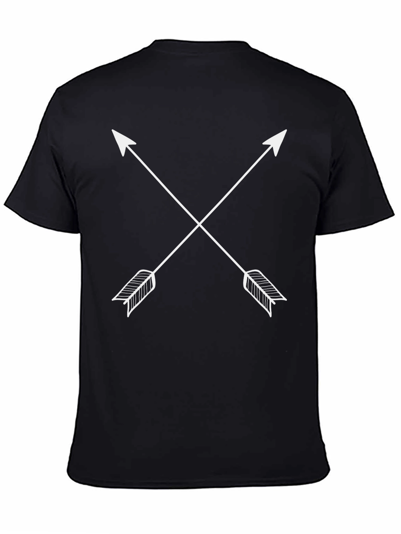 Crossed Arrows Graphic Tee - Trendy Casual Wear