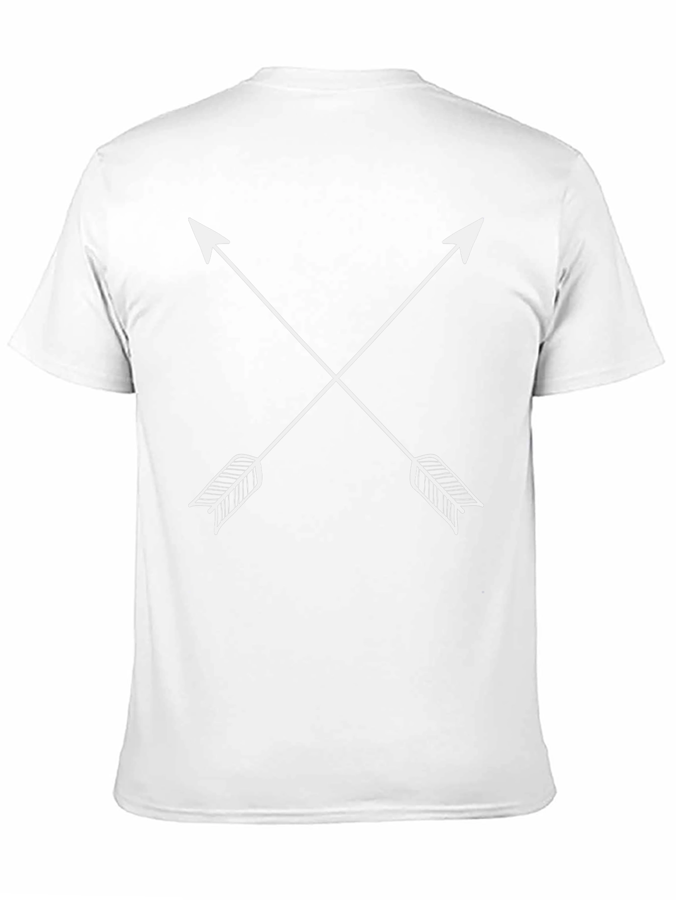 Crossed Arrows Graphic Tee - Trendy Casual Wear