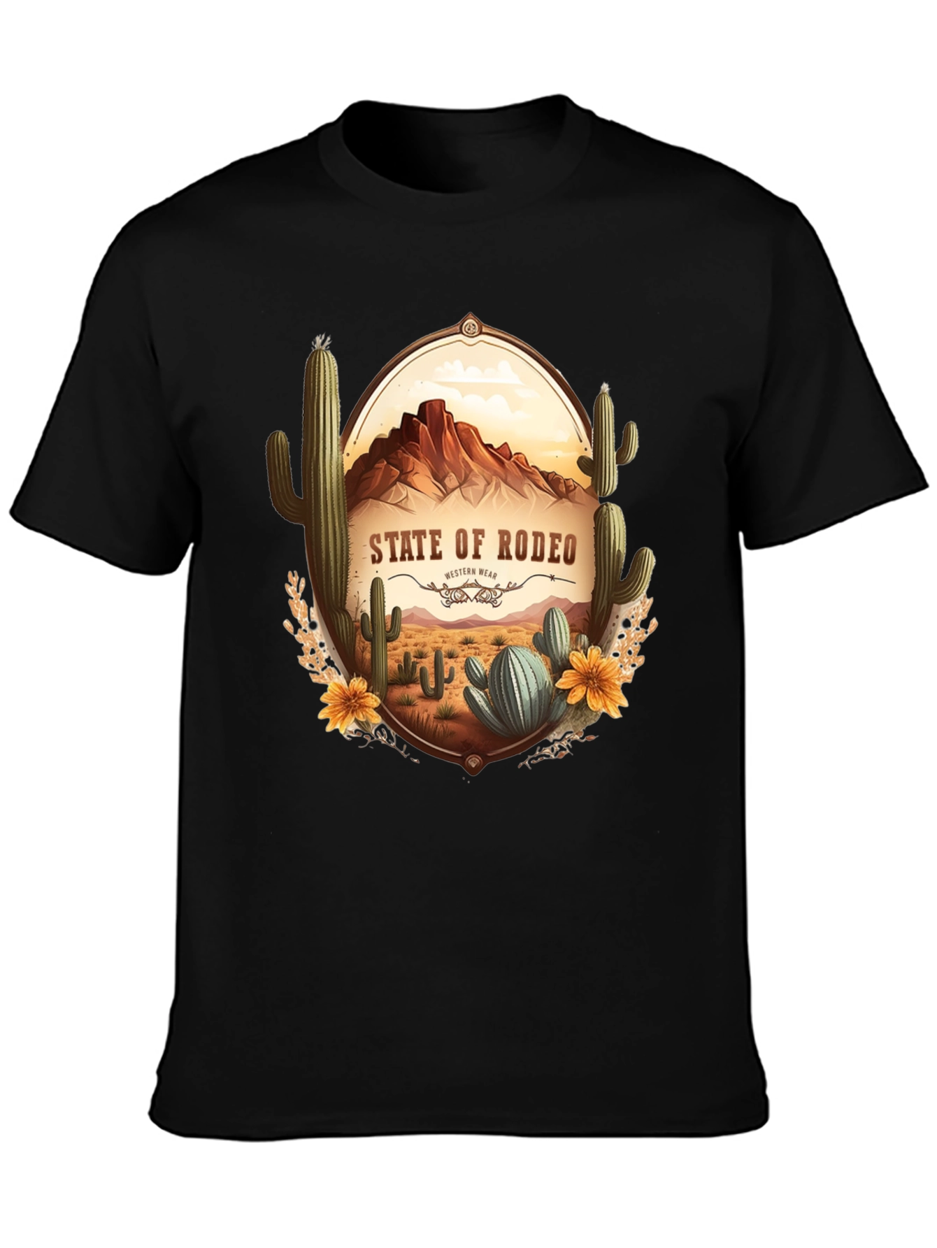 State of Rodeo Graphic Tee - Western Wear T-Shirt