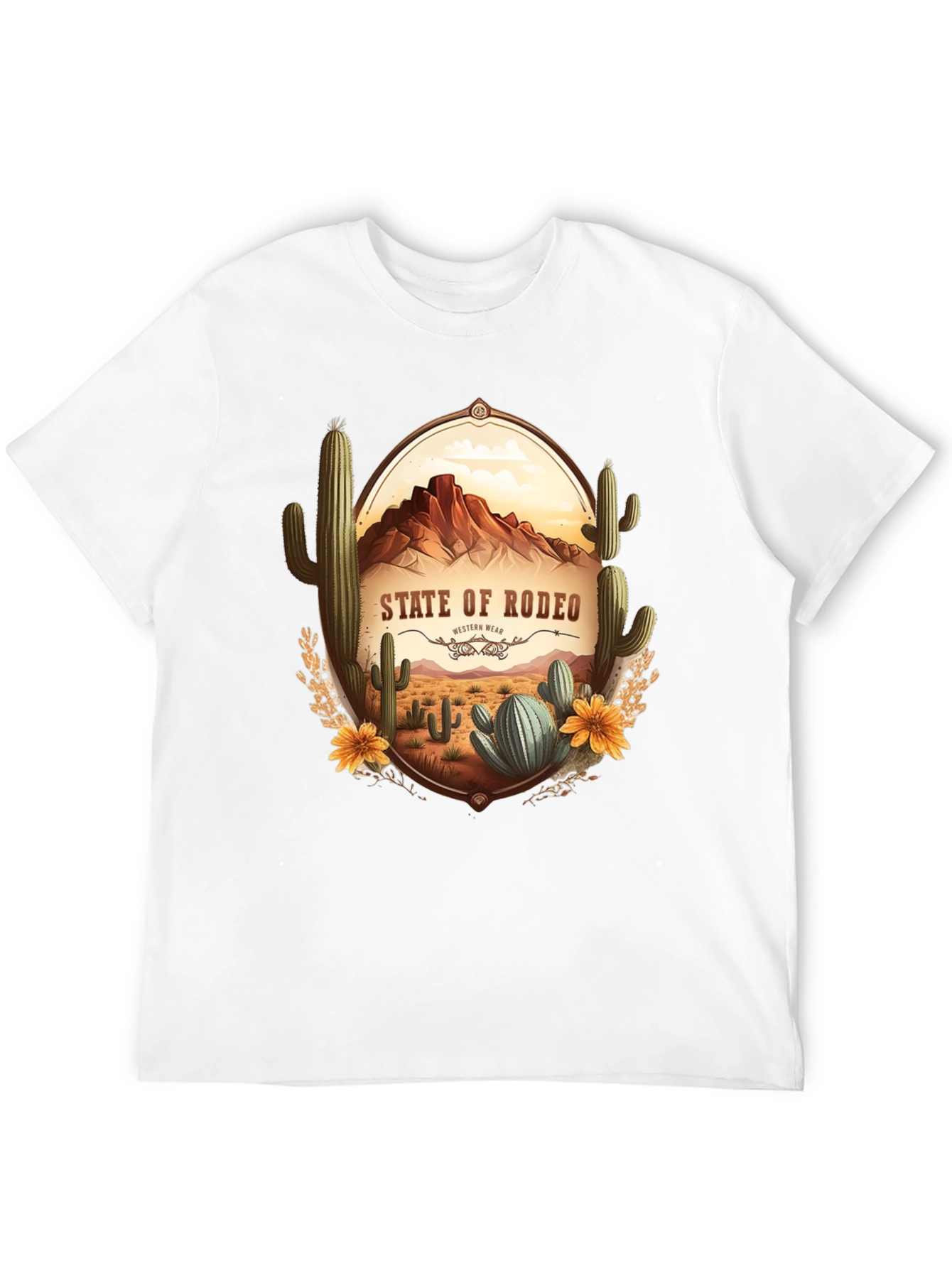 State of Rodeo Graphic Tee - Western Wear T-Shirt