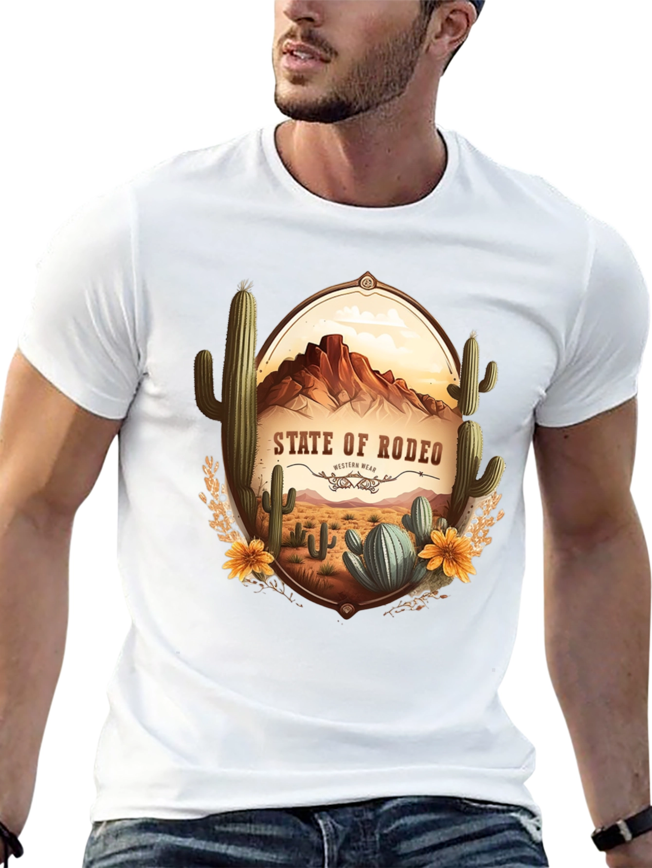 State of Rodeo Graphic Tee - Western Wear T-Shirt