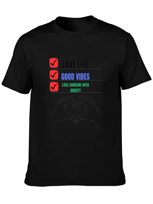 Love Life Good Vibes Graphic Tee