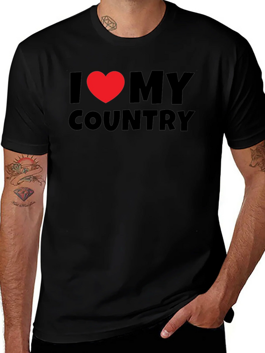 I Love My Country T-Shirt
