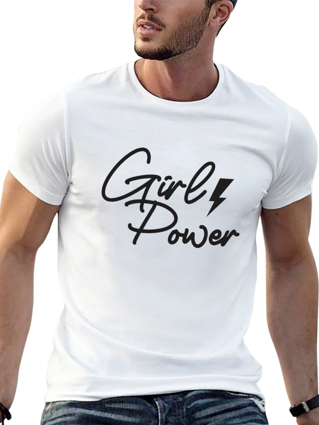 Girl Power Black T-Shirt