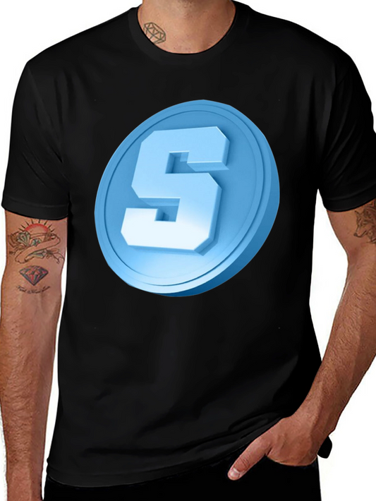 Number 5 Graphic Tee - Casual Comfort