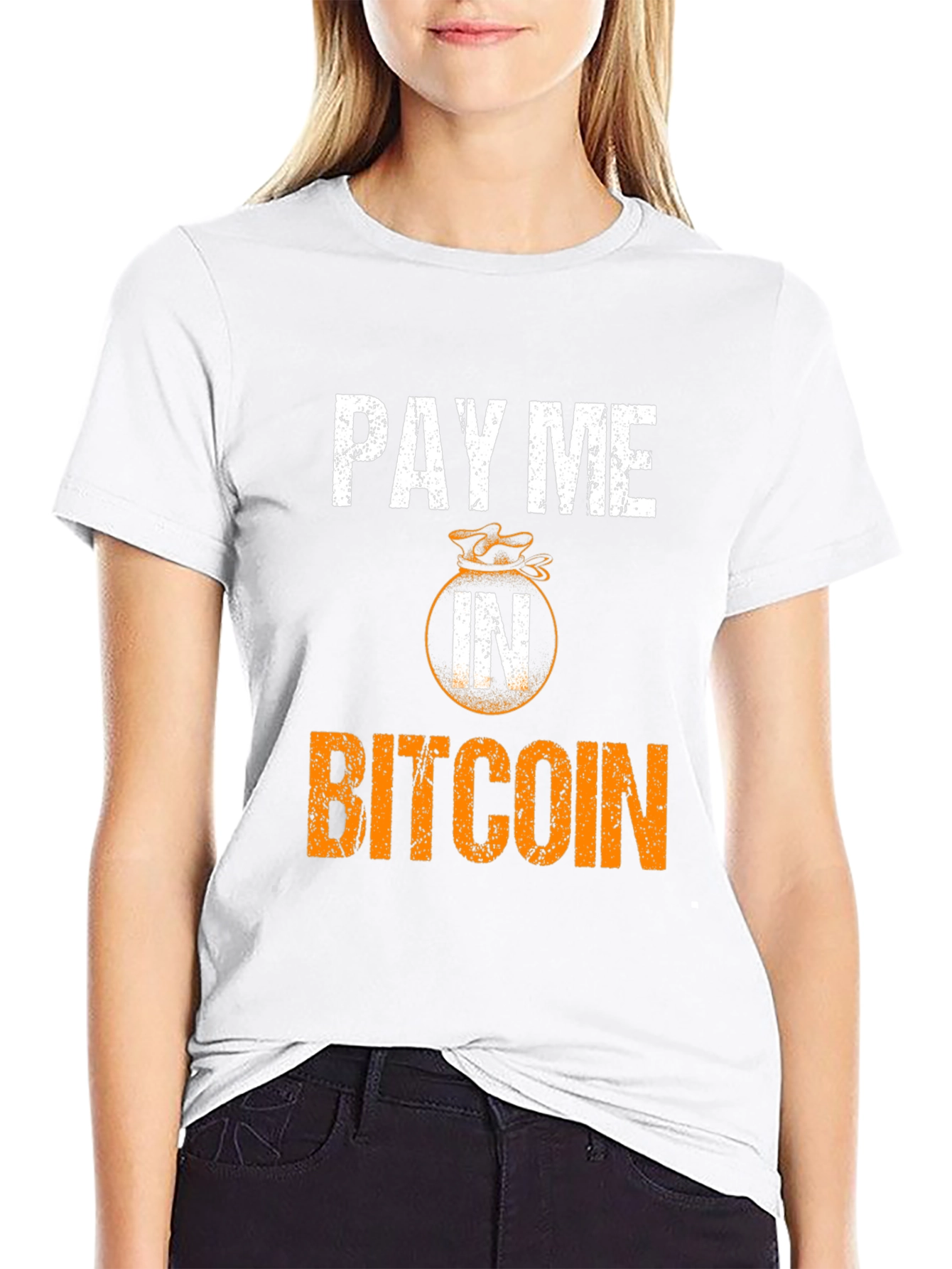 Pay Me In Bitcoin T-Shirt - Crypto Currency Tee