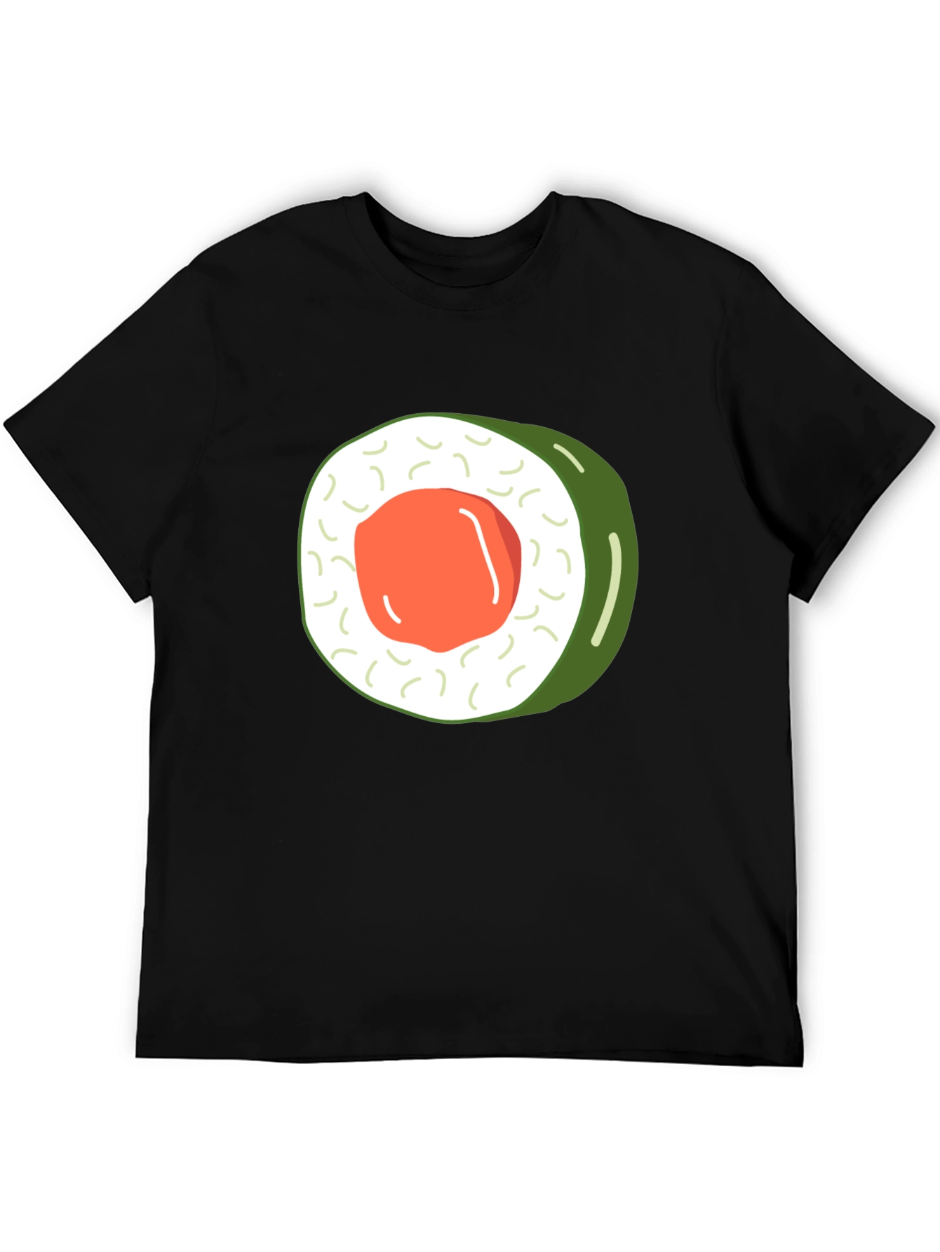 Sushi Roll Graphic Tee - Foodie Fashion T-Shirt