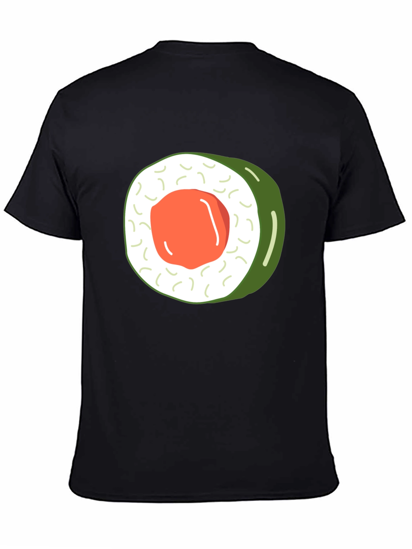 Sushi Roll Graphic Tee - Foodie Fashion T-Shirt
