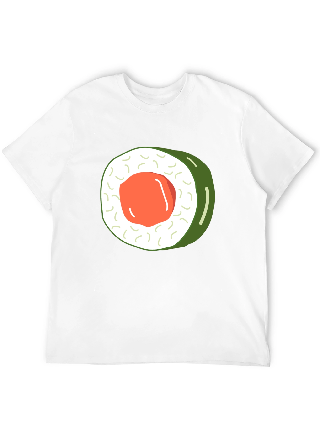 Sushi Roll Graphic Tee - Foodie Fashion T-Shirt