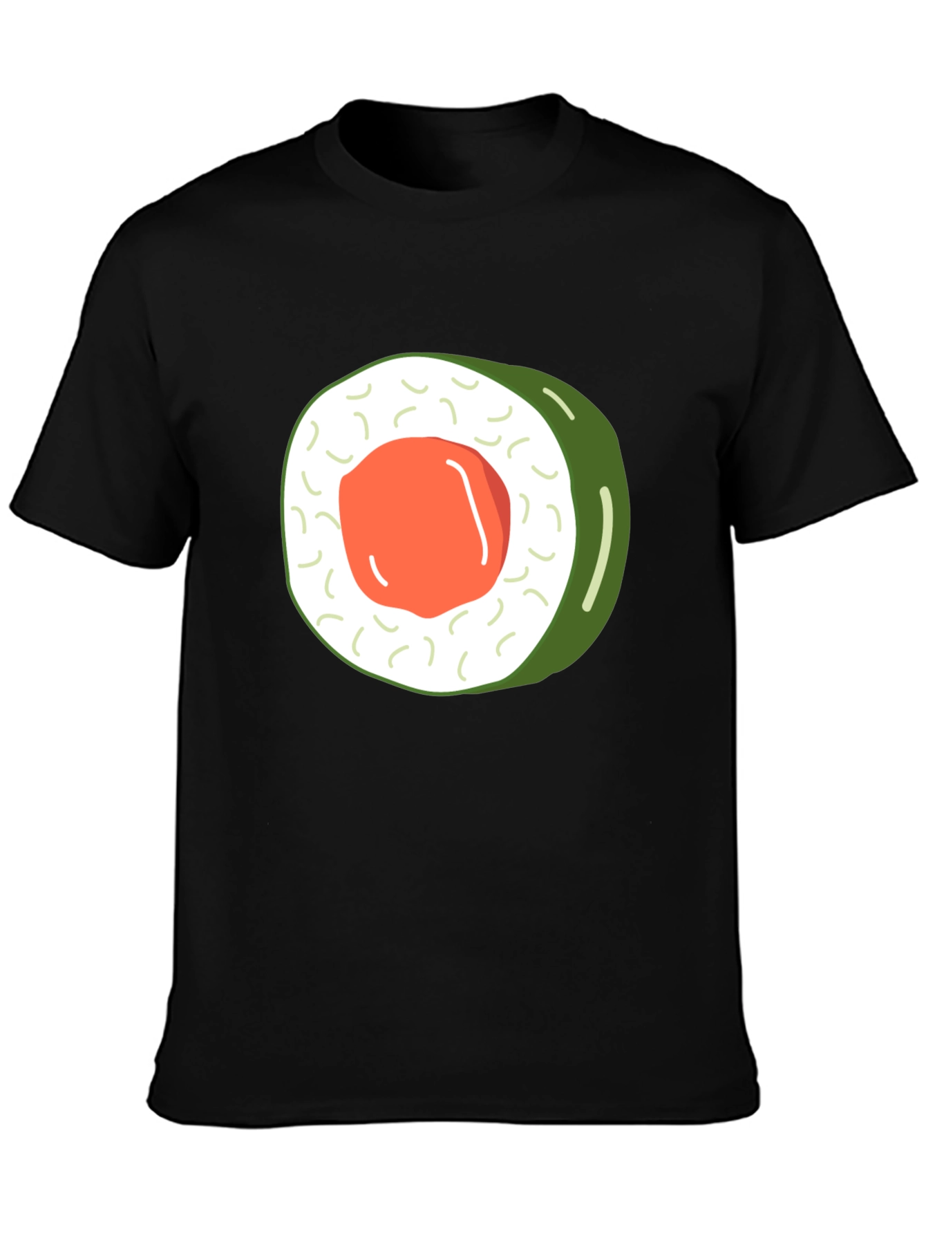 Sushi Roll Graphic Tee - Foodie Fashion T-Shirt