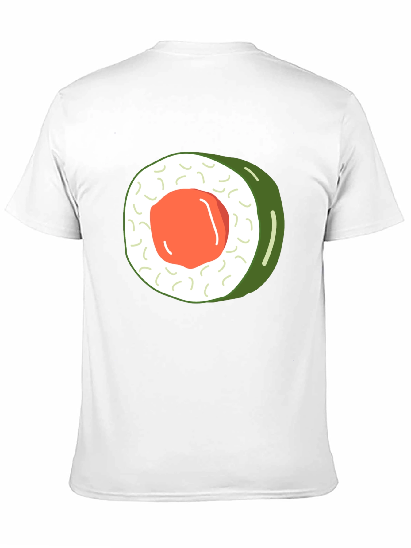 Sushi Roll Graphic Tee - Foodie Fashion T-Shirt