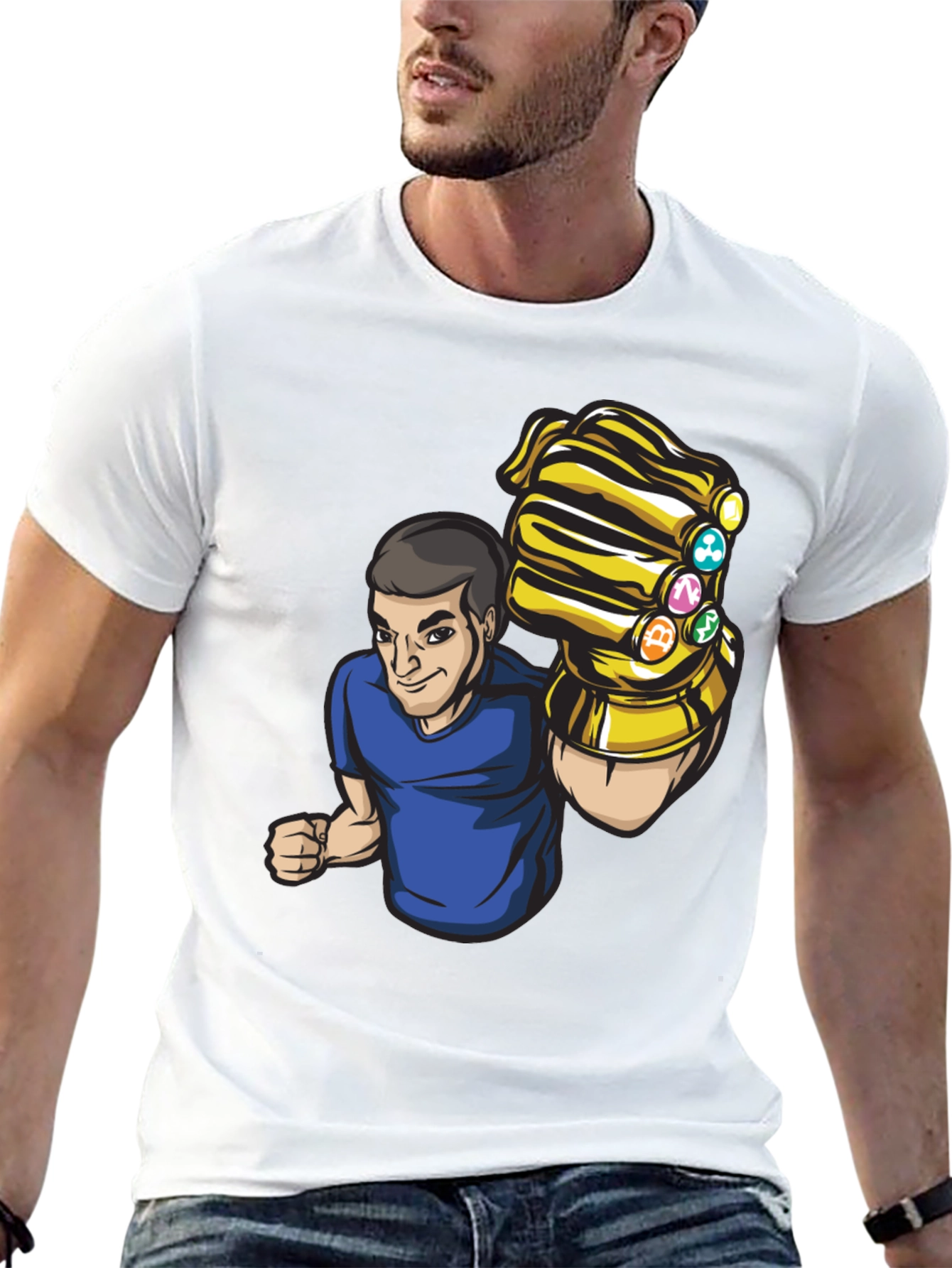 Crypto Thanos T-Shirt - Bitcoin & Altcoins