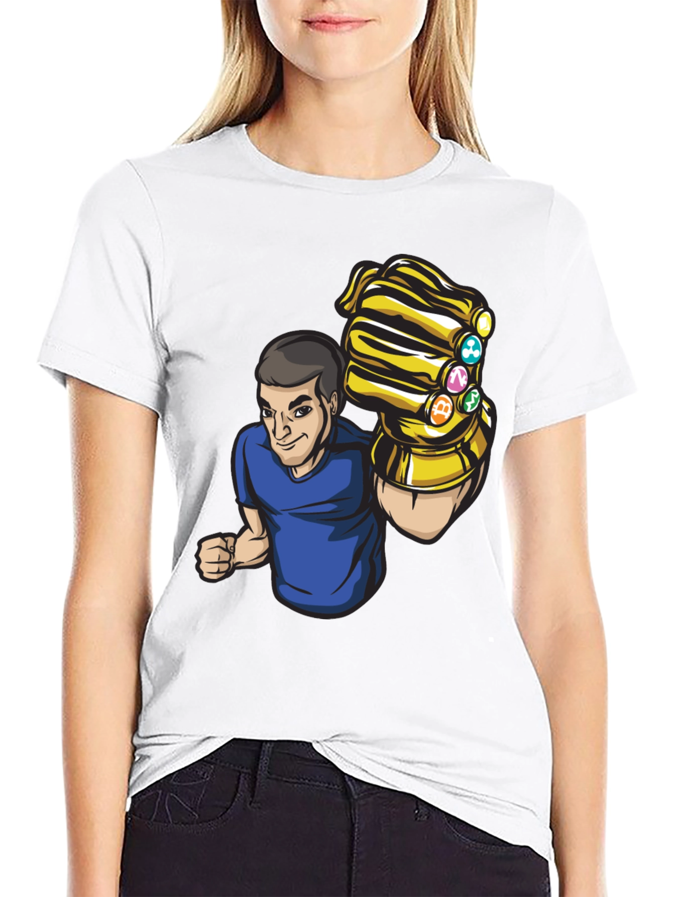 Crypto Thanos T-Shirt - Bitcoin & Altcoins