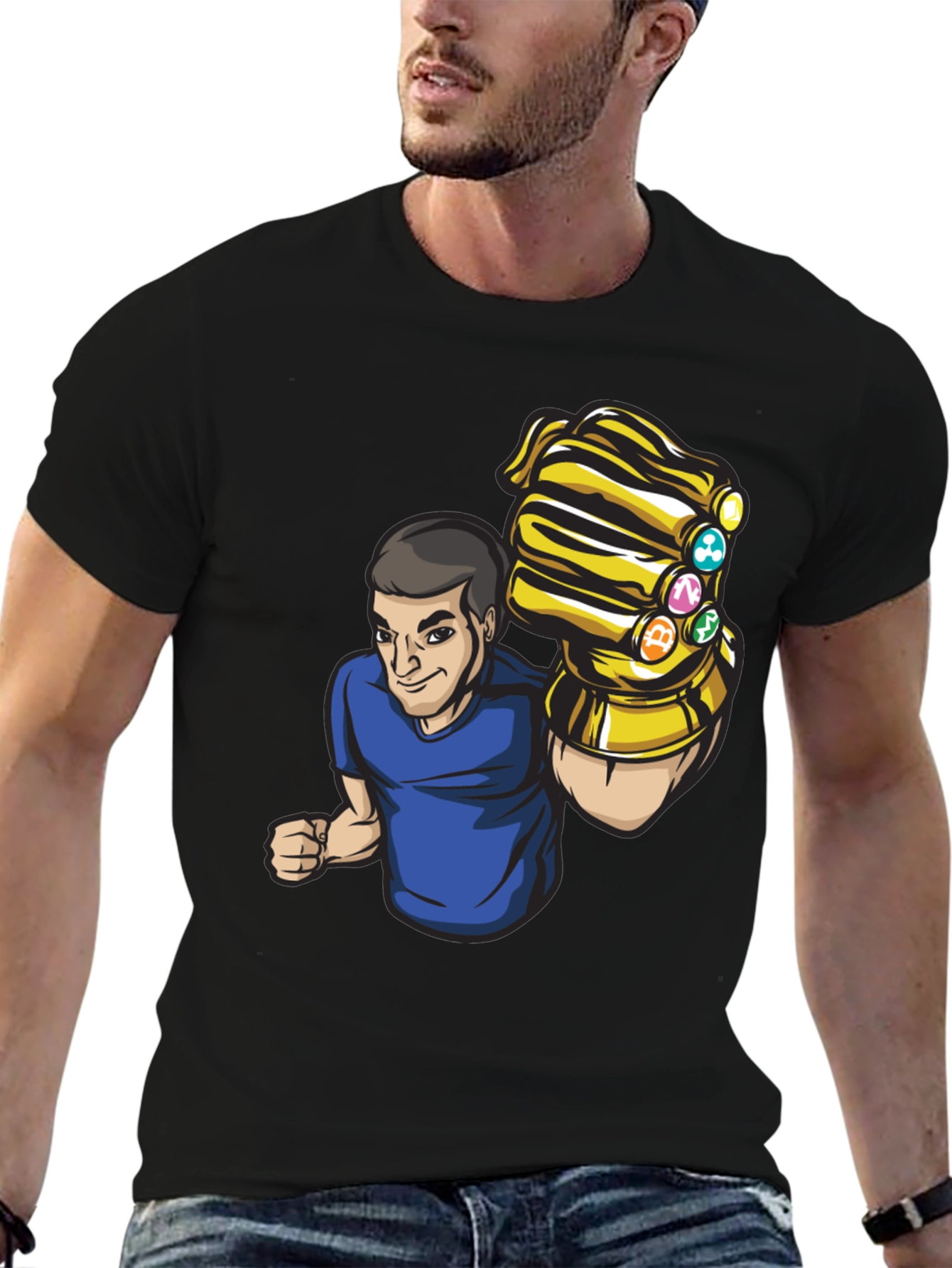 Crypto Thanos T-Shirt - Bitcoin & Altcoins