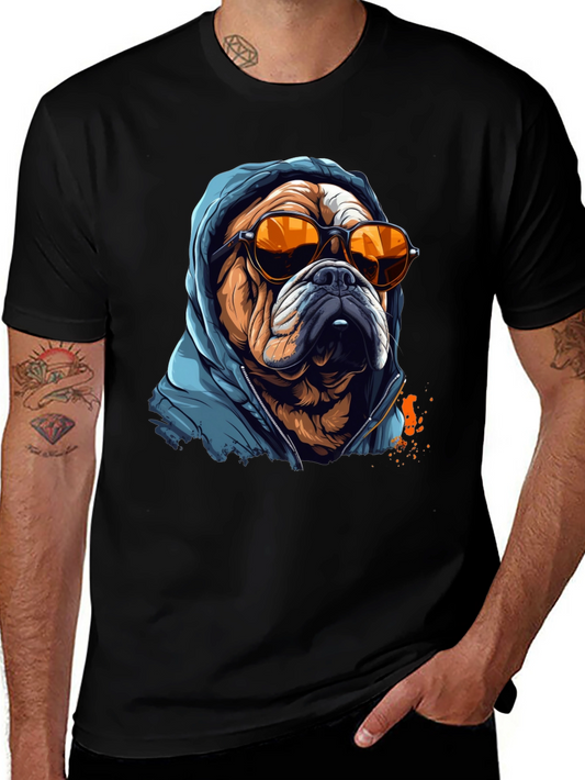 Cool Bulldog Graphic Tee - Streetwear Style