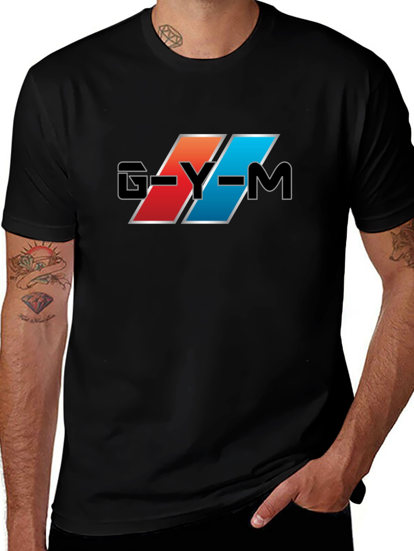 GYM Graphic Tee - Stylish Fitness Apparel