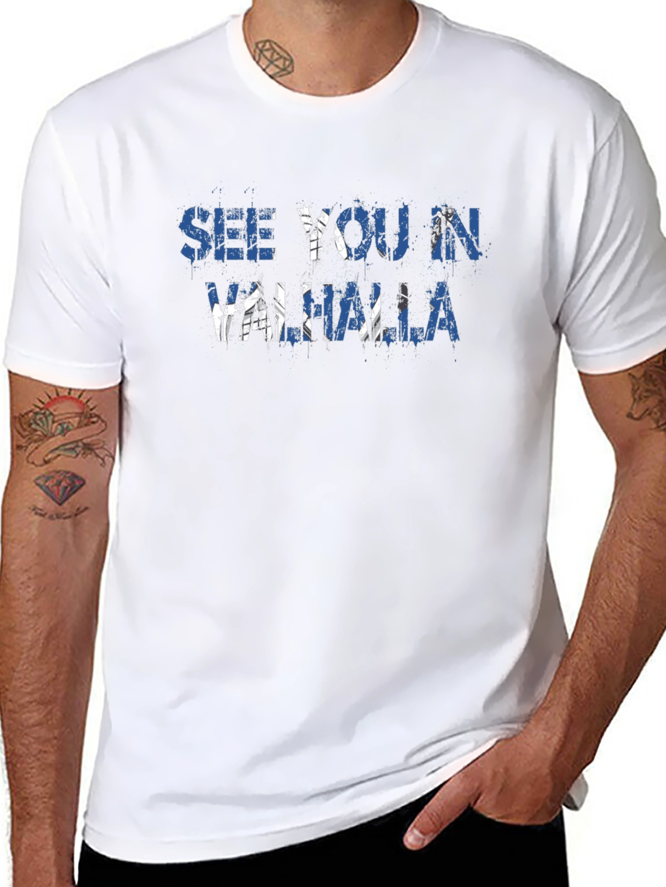 See You In Valhalla T-Shirt Viking Warrior