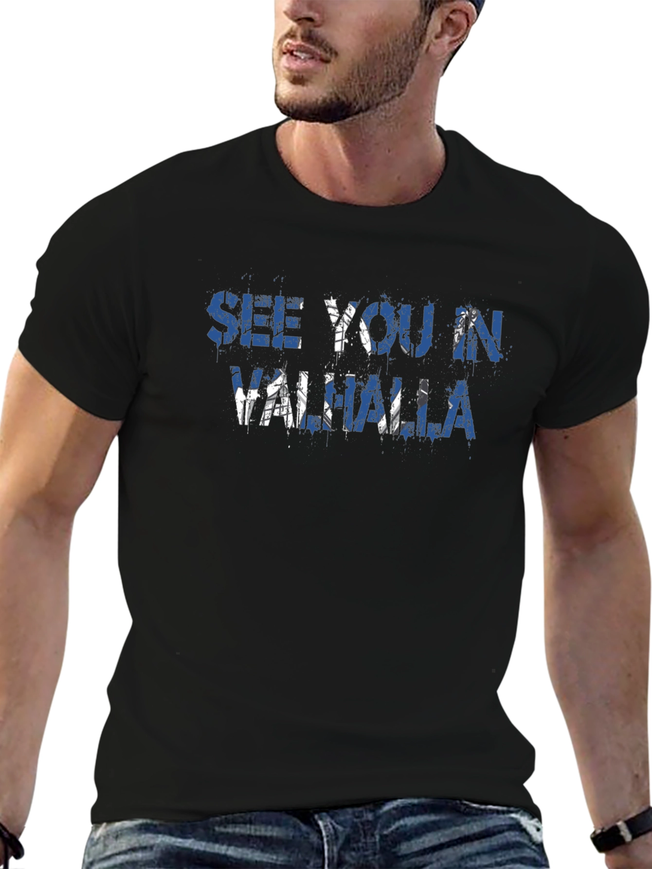 See You In Valhalla T-Shirt Viking Warrior