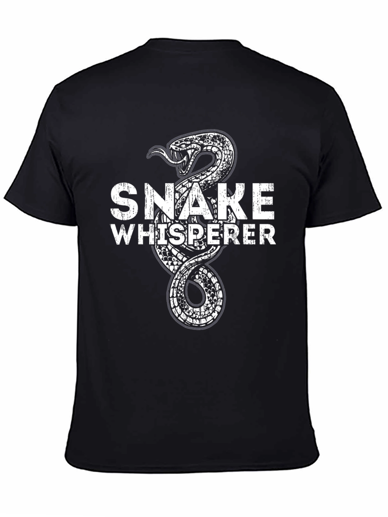 Snake Whisperer Graphic T-Shirt - Cotton Blend