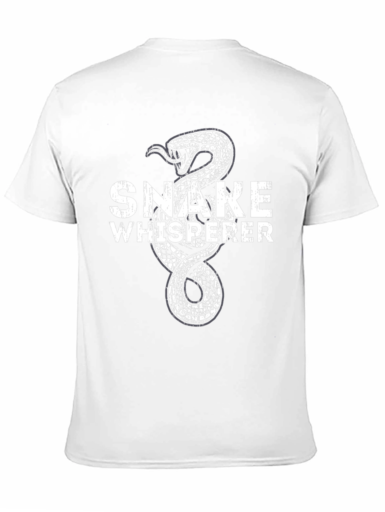 Snake Whisperer Graphic T-Shirt - Cotton Blend