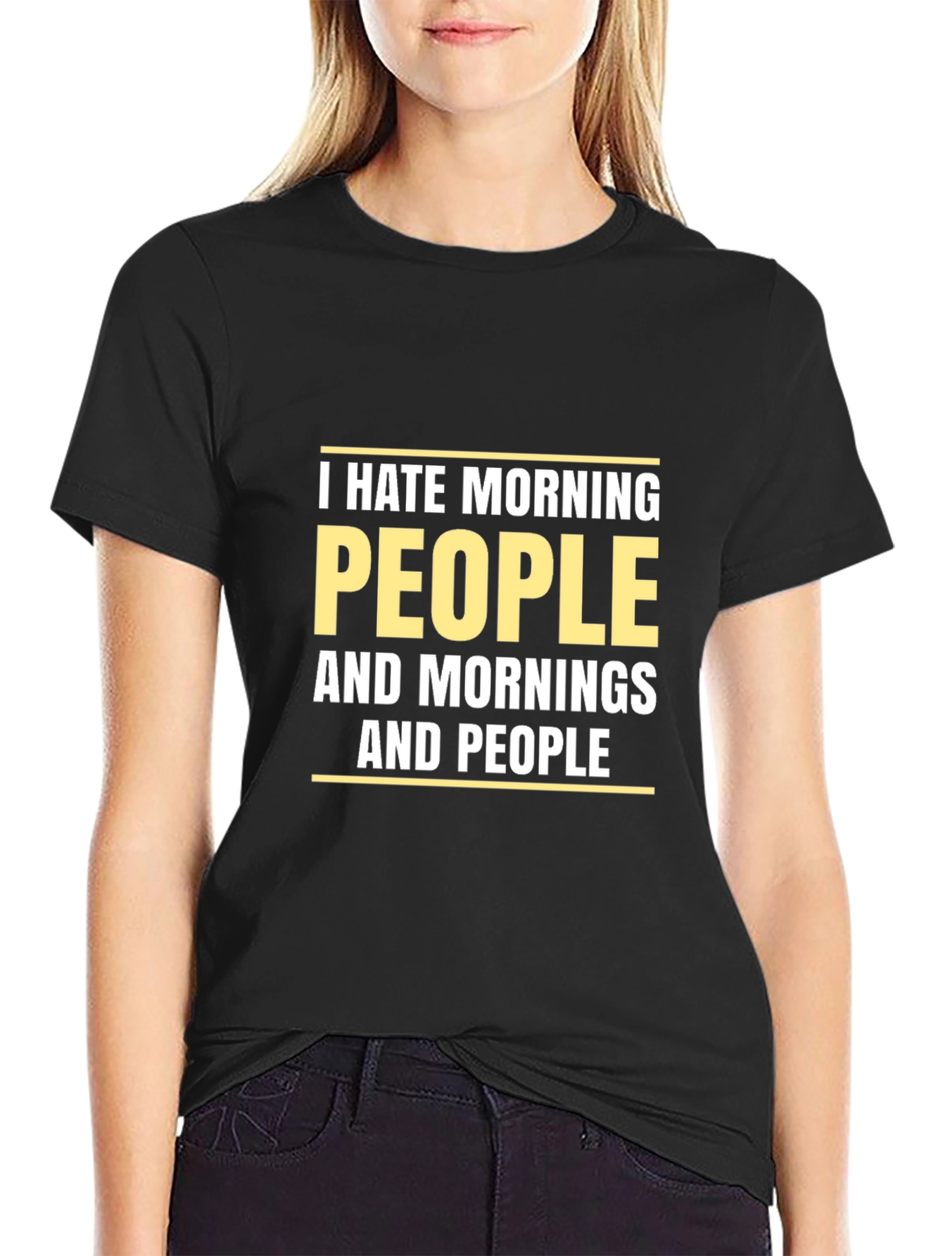 I Hate Morning People T-Shirt