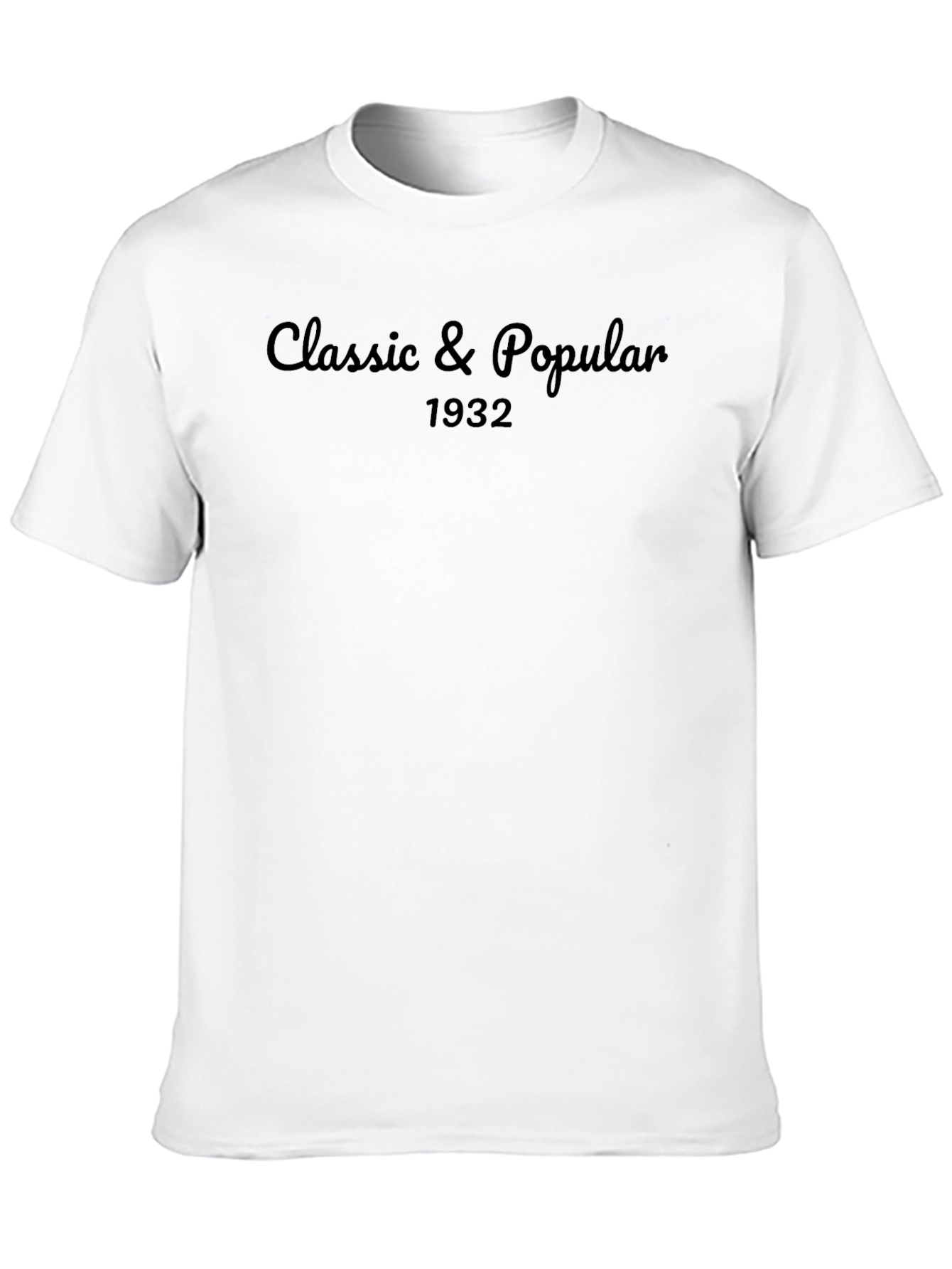 Classic & Popular 1932 Black T-Shirt