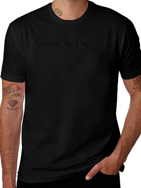 Classic & Popular 1932 Black T-Shirt