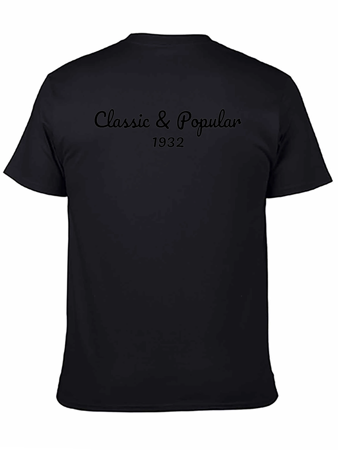 Classic & Popular 1932 Black T-Shirt