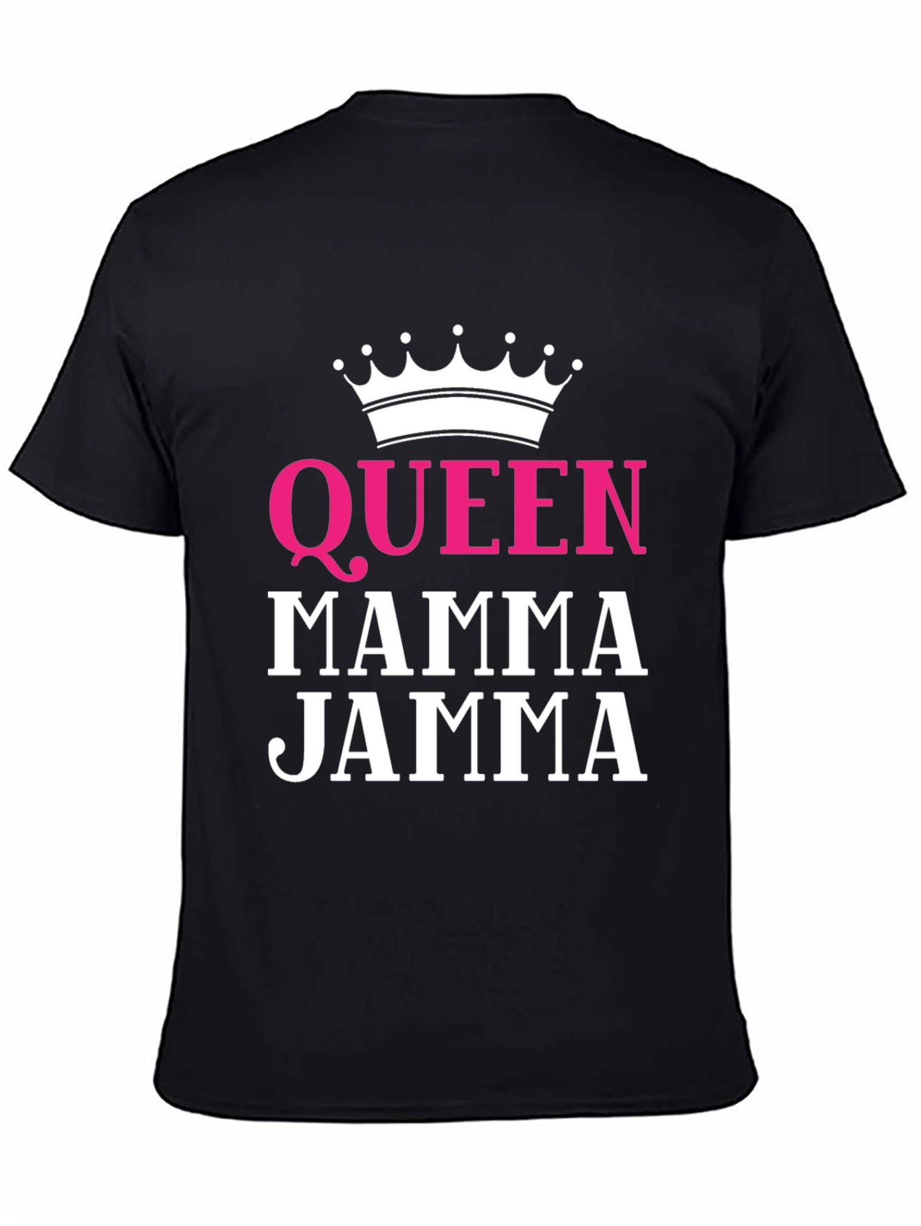 Queen Mamma Jamma T-Shirt - Black Graphic Tee