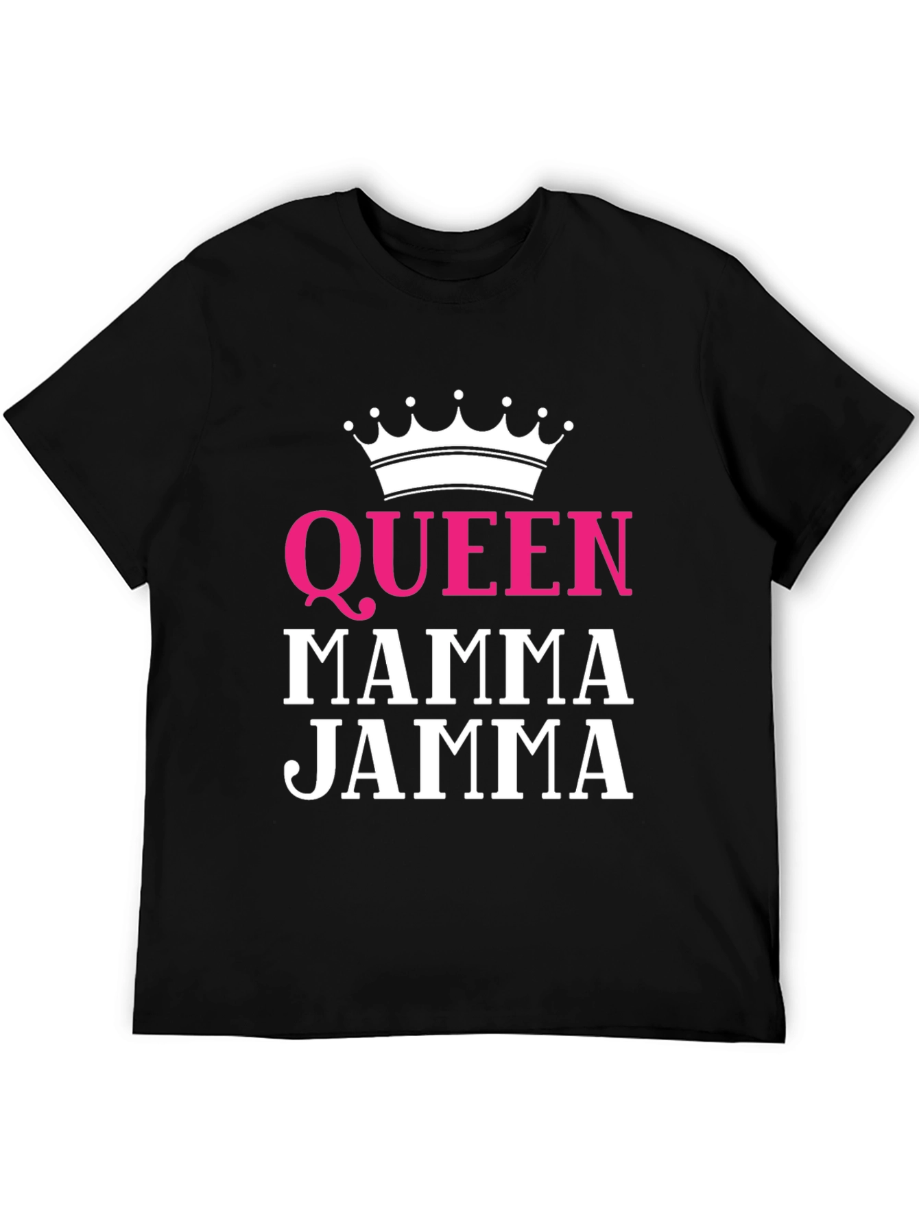 Queen Mamma Jamma T-Shirt - Black Graphic Tee