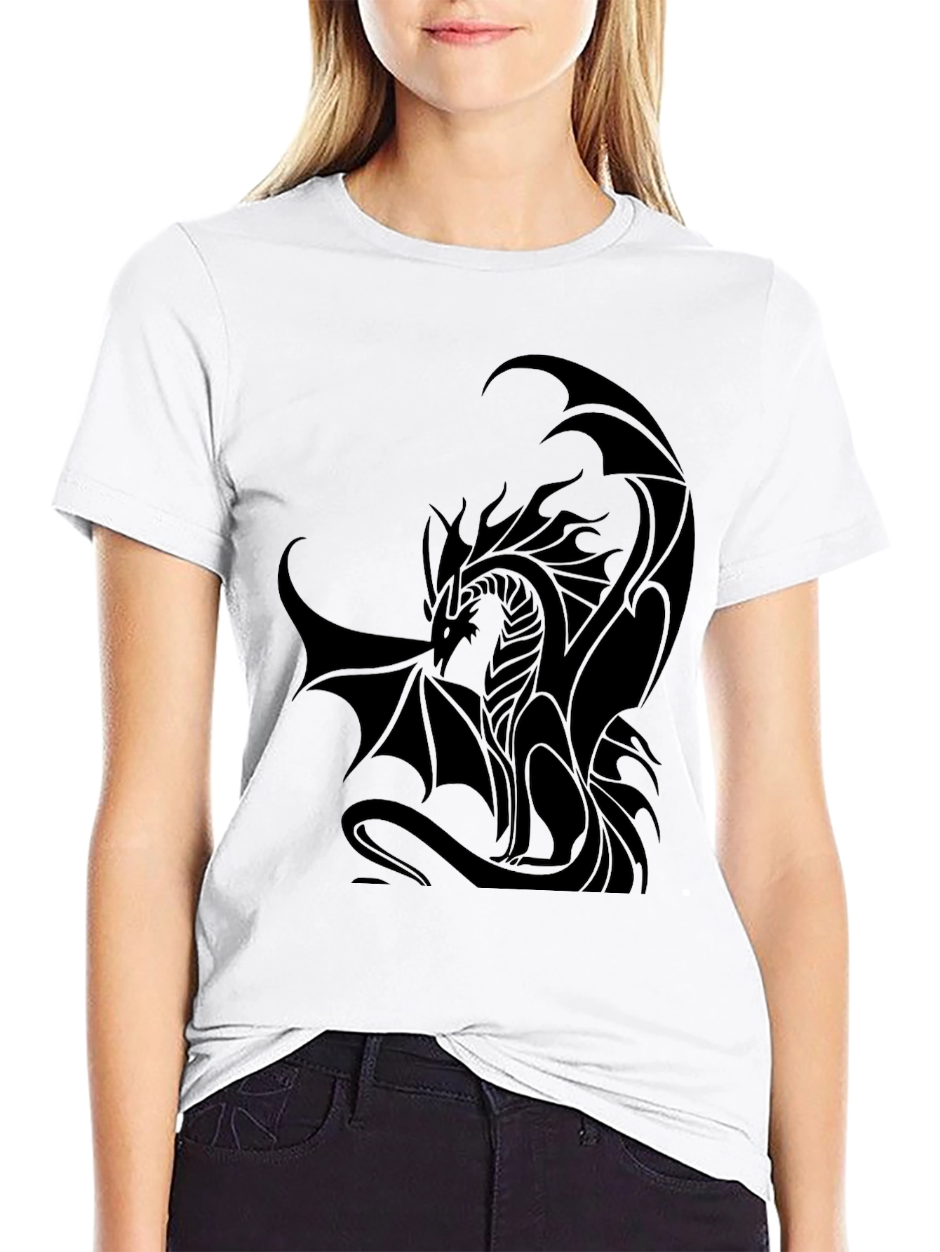 Dragon Graphic Black T-Shirt