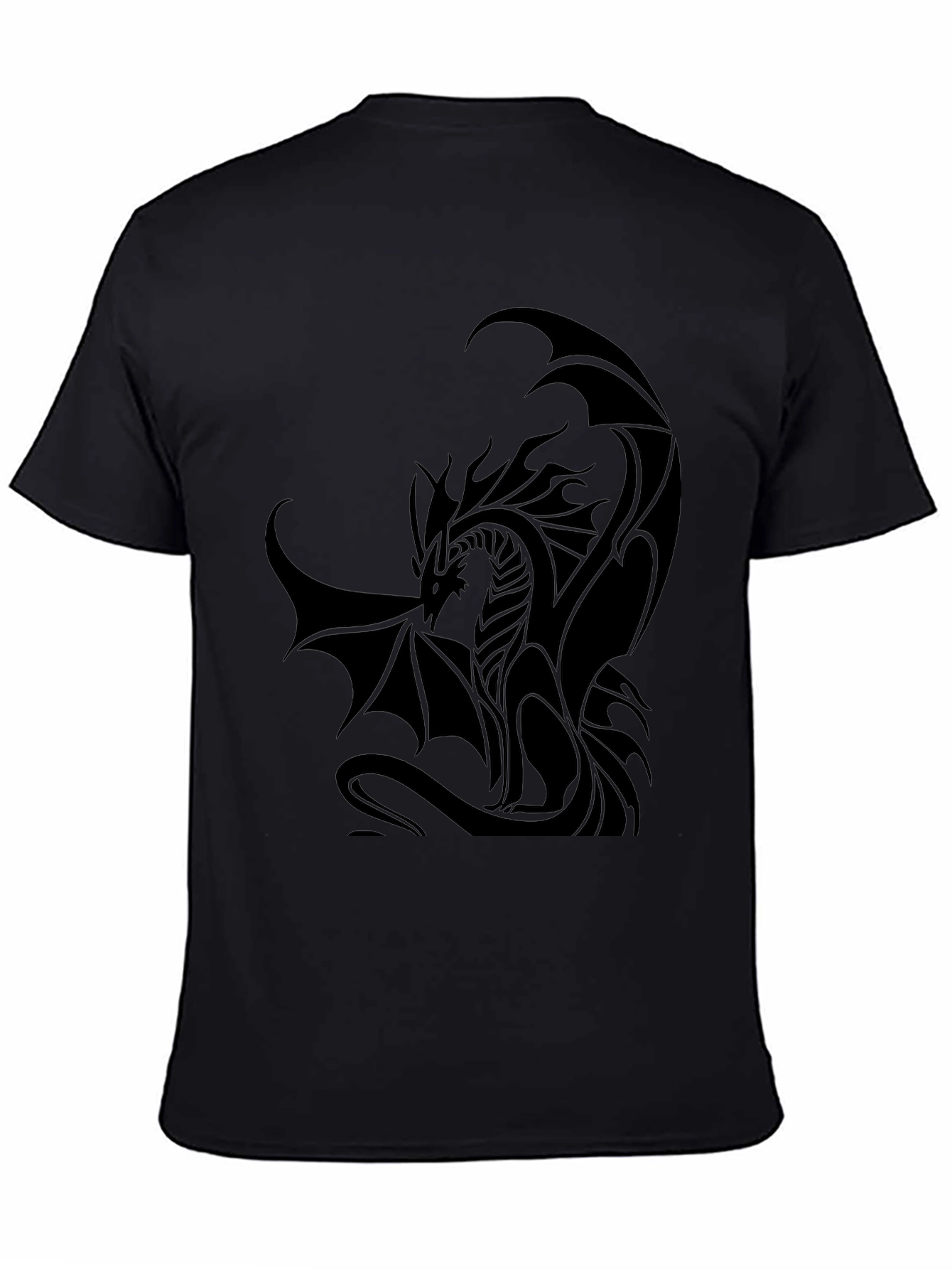 Dragon Graphic Black T-Shirt