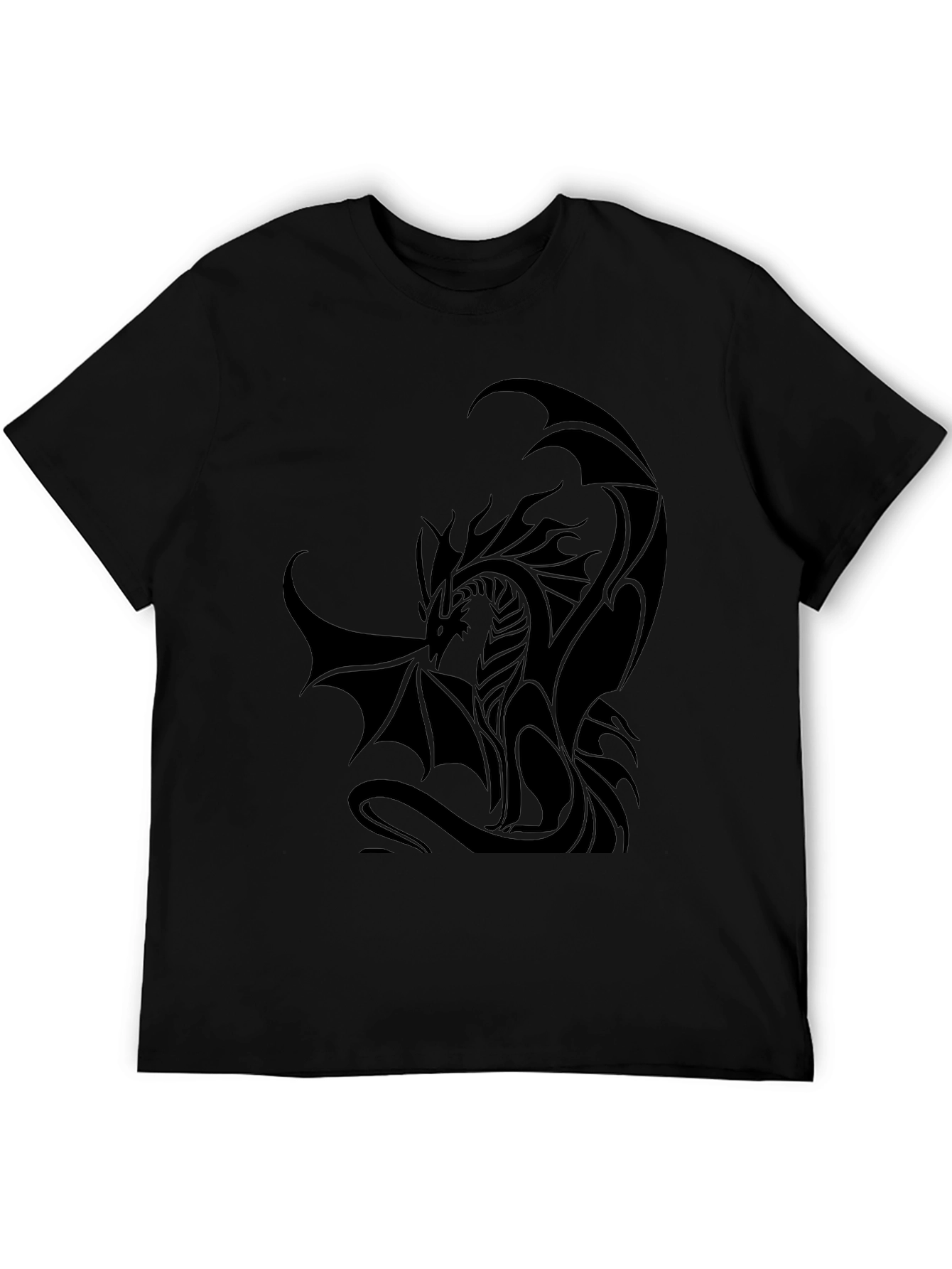 Dragon Graphic Black T-Shirt