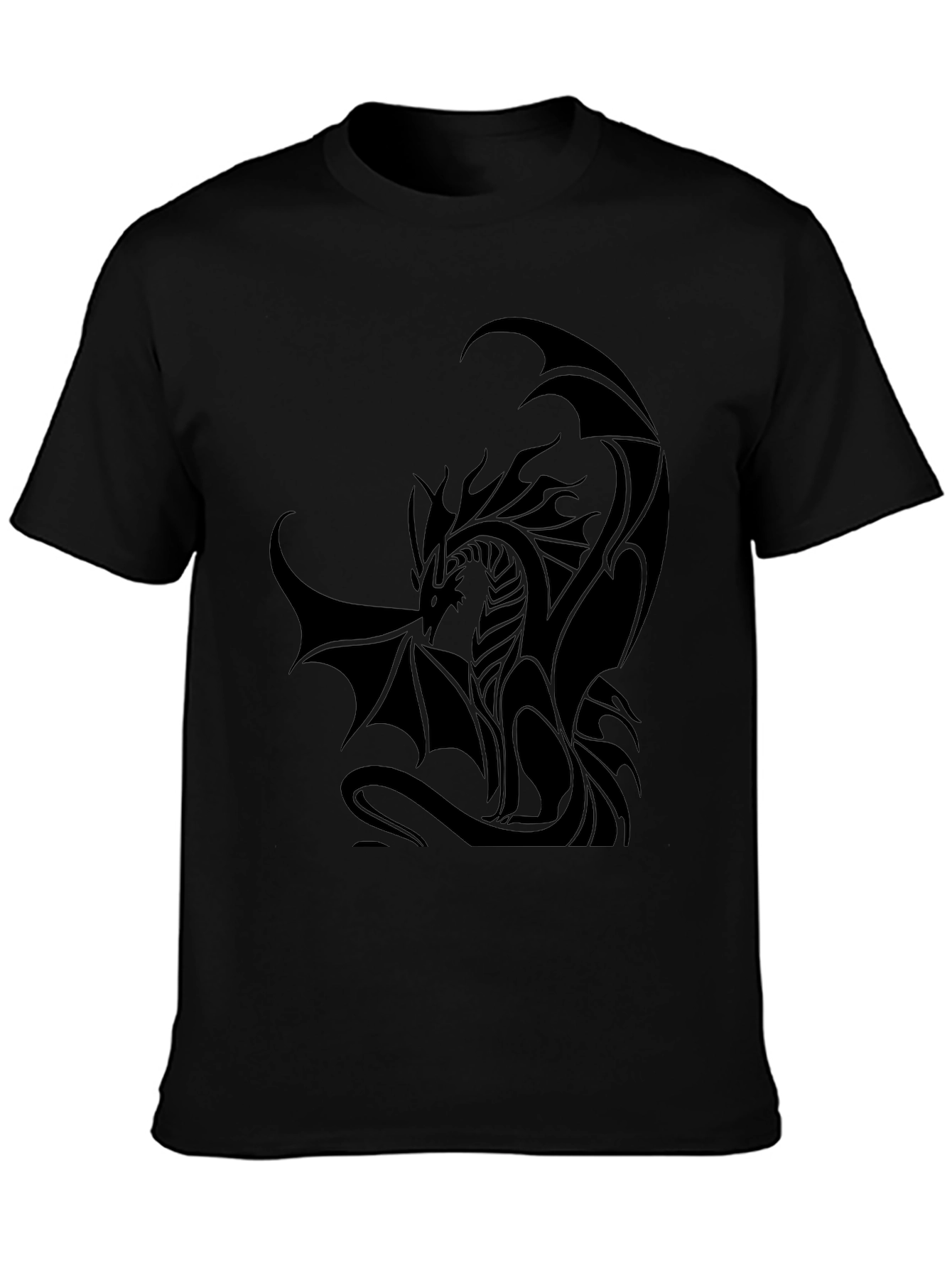 Dragon Graphic Black T-Shirt
