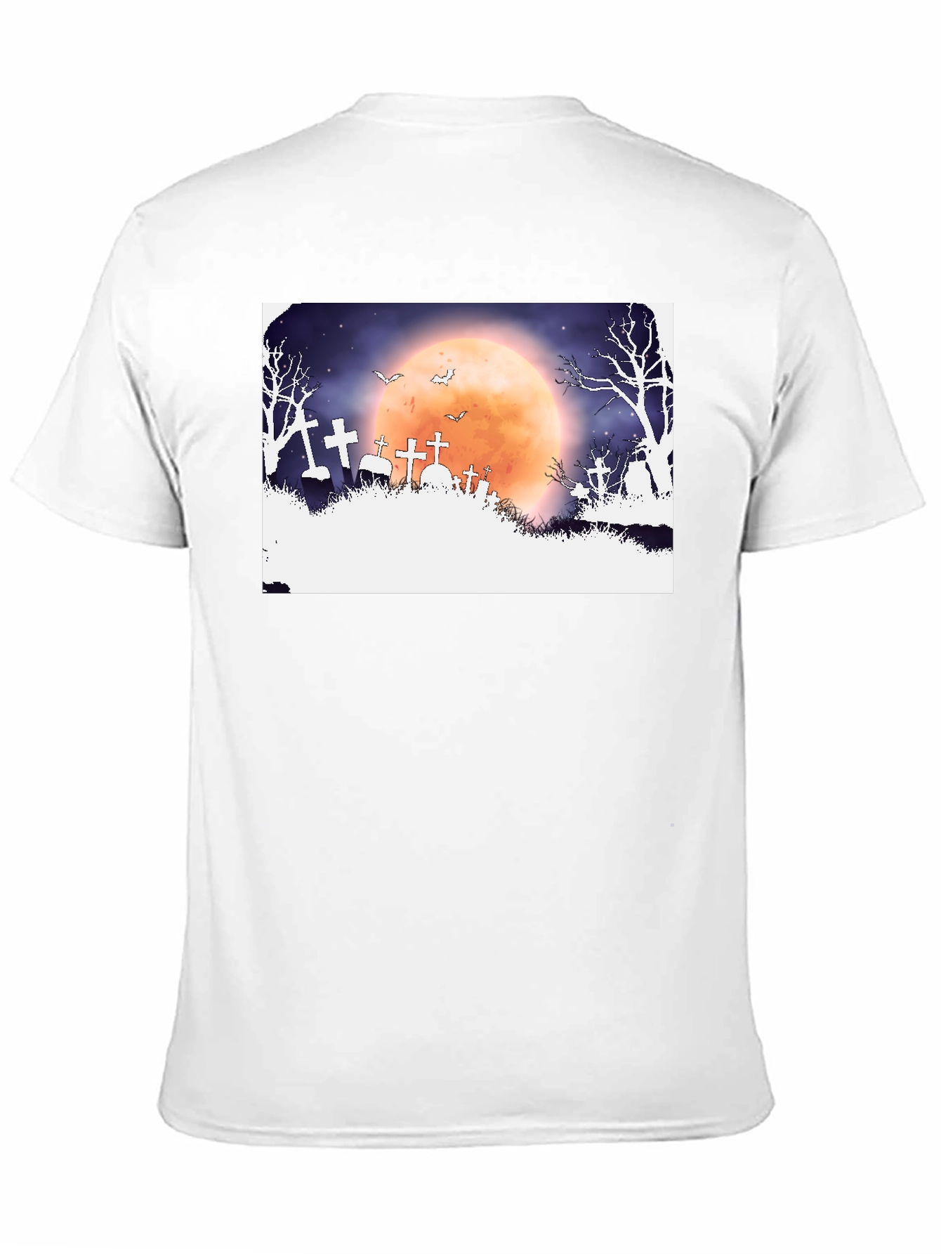 Halloween Graveyard T-Shirt - Spooky Season Tee