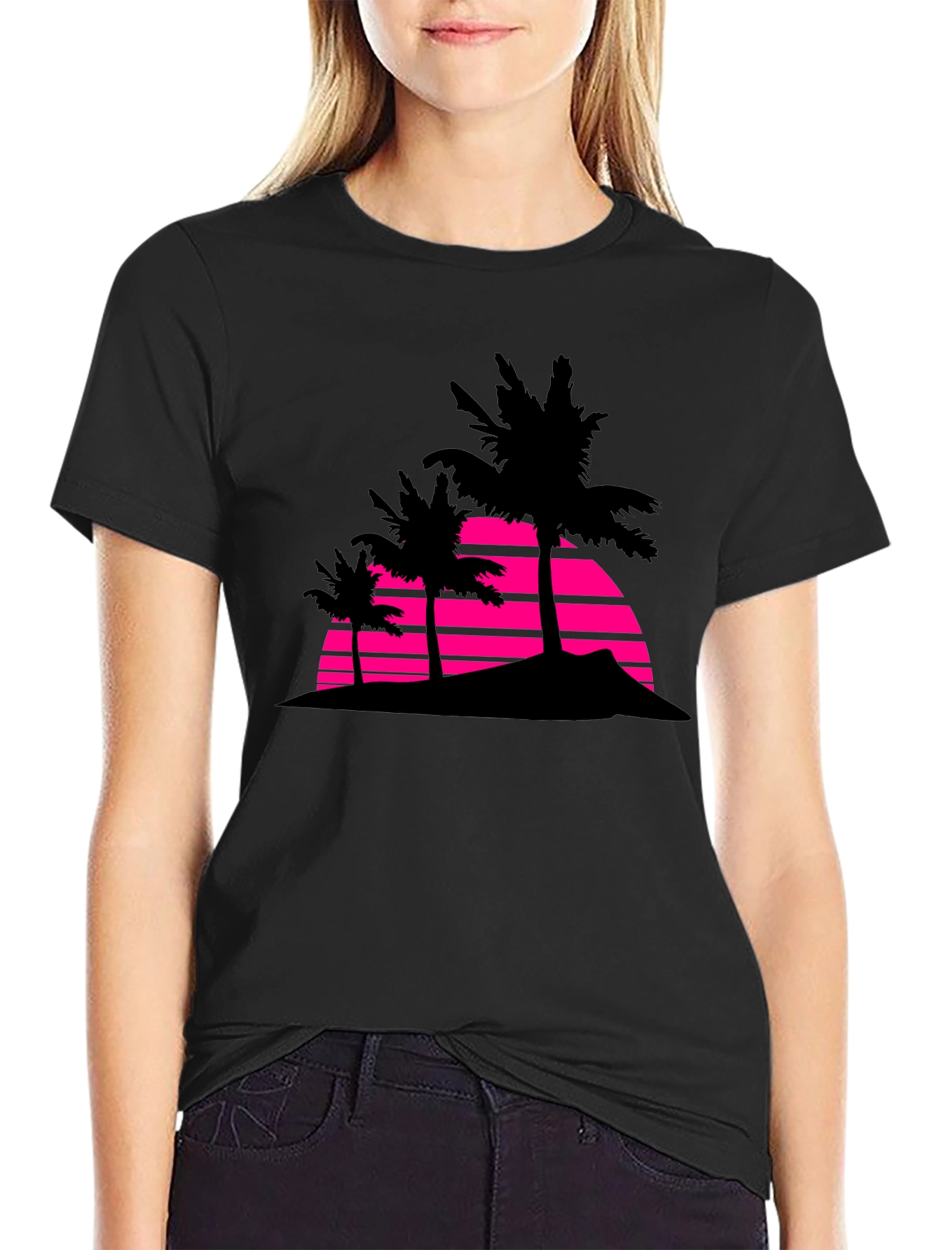 Retro Palm Tree T-Shirt