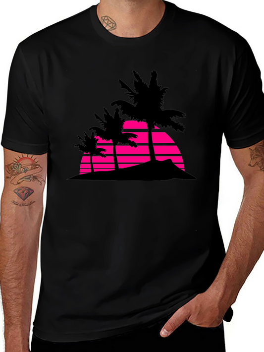 Retro Palm Tree T-Shirt