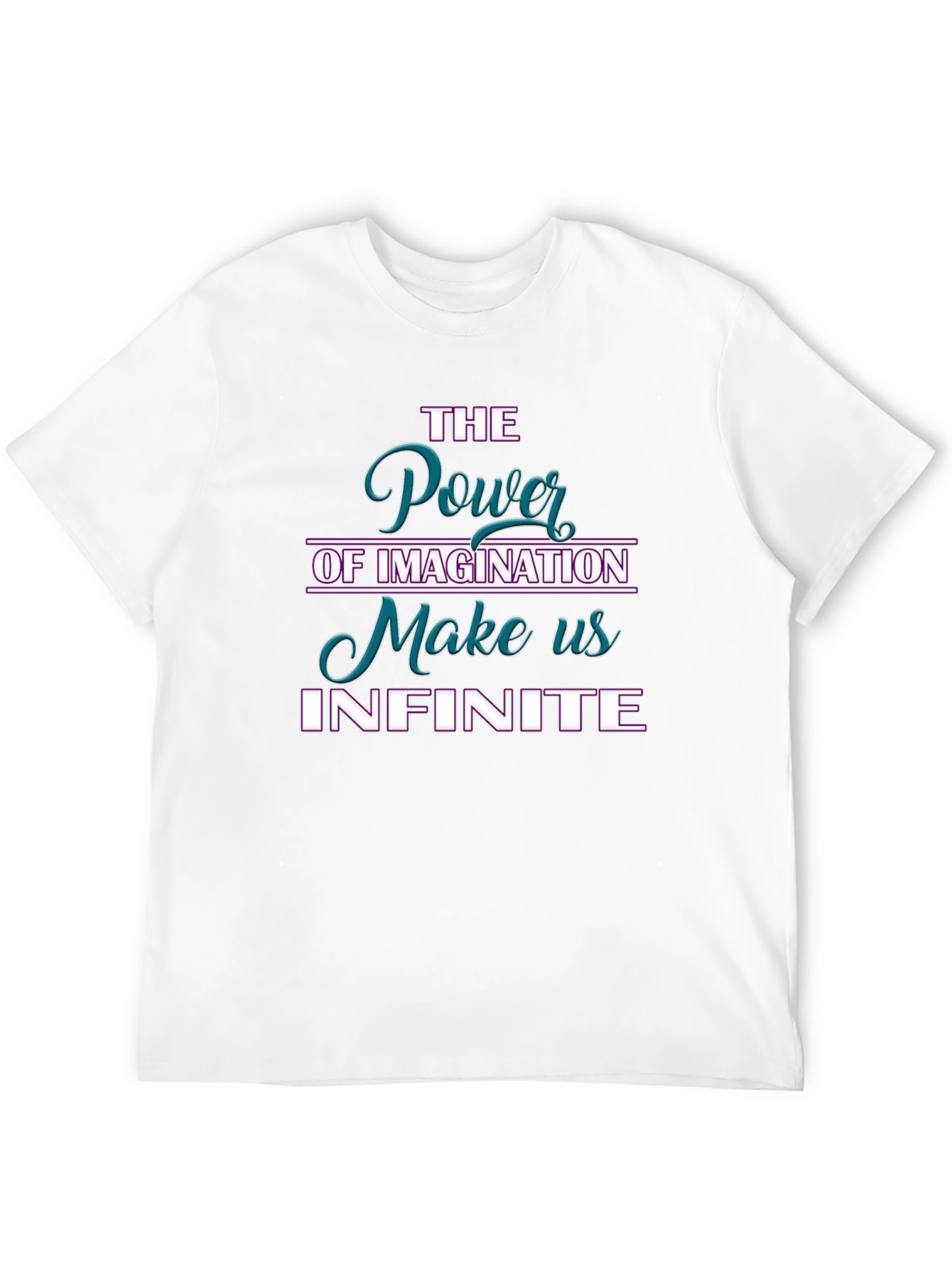 Imagination Power Graphic T-Shirt - Infinite Design